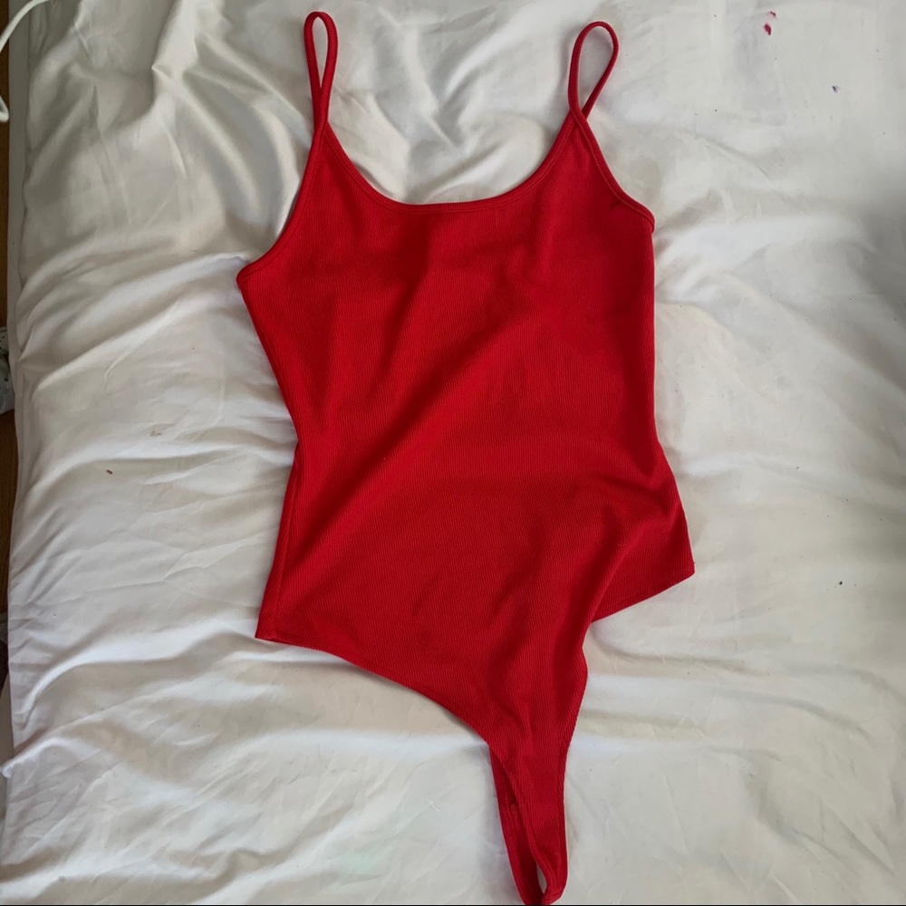 red bodysuit !